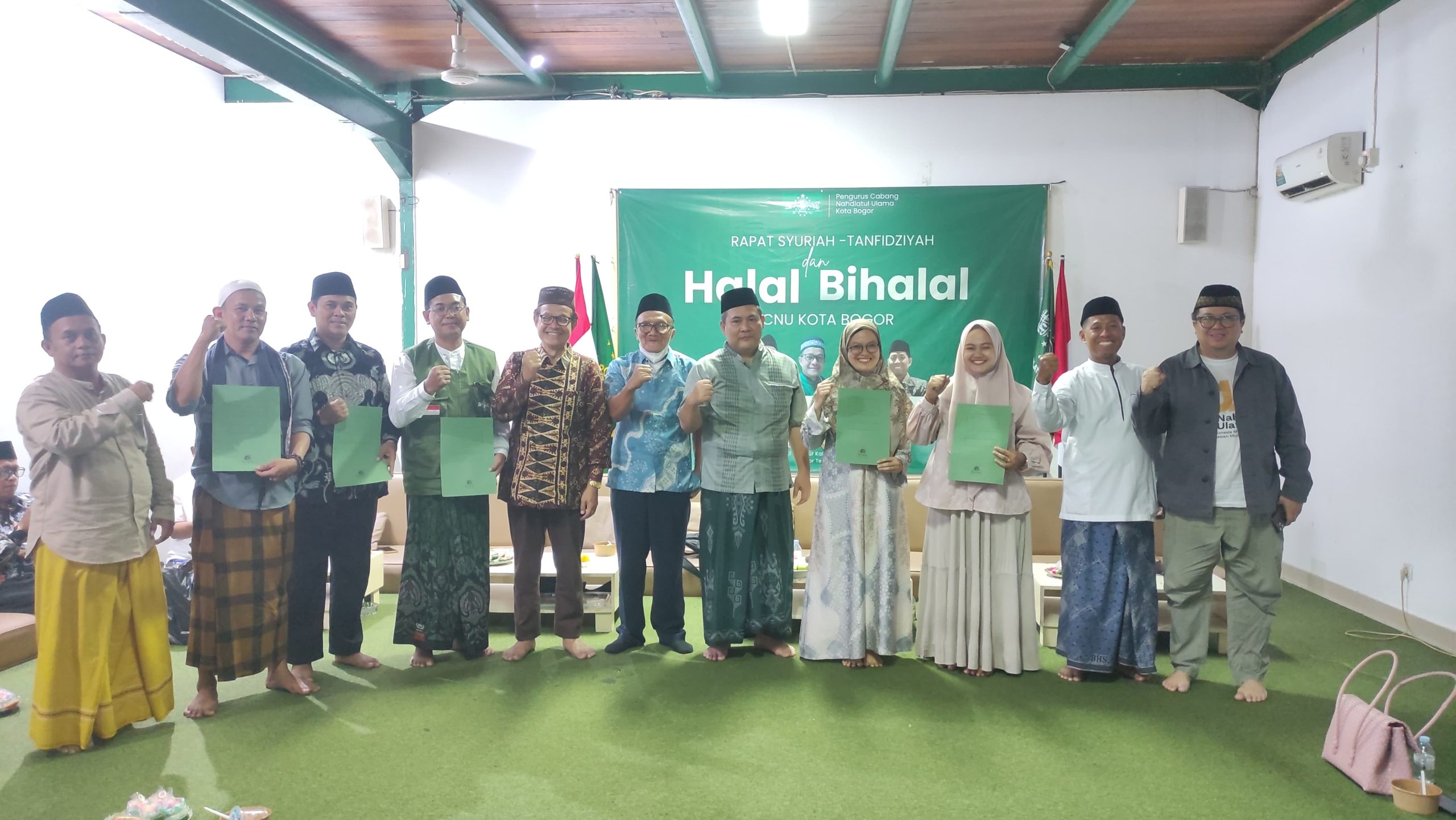 Halal Bihalal PCNU Kota Bogor, LAZISNU Siap Wujudkan NU yang Manfaat dan Maslahat